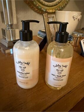 Tubby Todd Everyday Lotion & Hair + Body Wash - Brand New